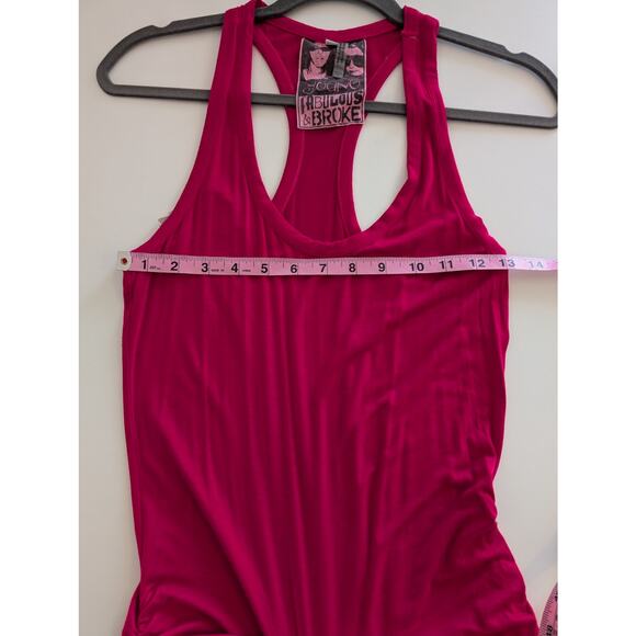 Young Fabulous and Broke Dress Hamptons Maxi Ombre Sexy Summer Boho Pink Size XS - Picture 10 of 13